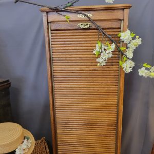 Classeur Colonne, 1 Rideau Chêne Doré