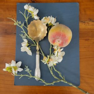 Cuillère à Fraises Epoque 1900 Argent Fourré, Poinçon Minerve