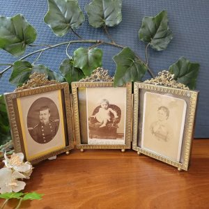 Triple cadre Photo Pliant