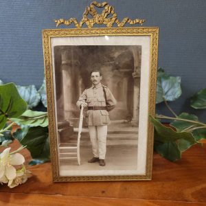 Cadre Photo Ancien, Décor Louis XVI