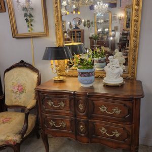 Commode Sauteuse Arbalète Noyer