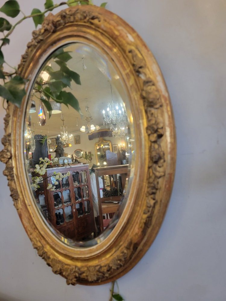 Petit Miroir Ovale, Style Louis Philippe