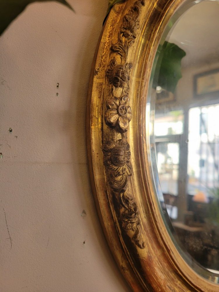 Petit Miroir Ovale, Style Louis Philippe