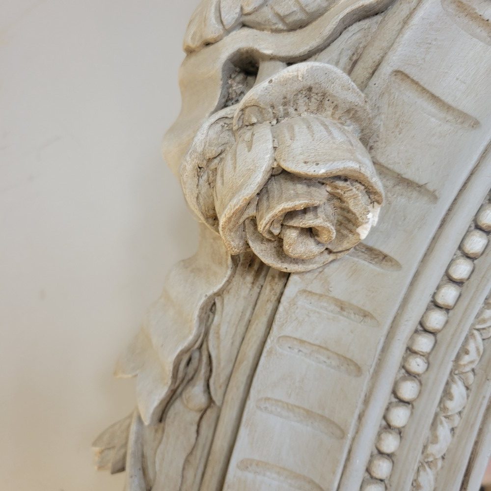 Grand Miroir Médaillon Style Louis XVI