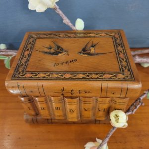 Boite à Secret, Décor Hirondelles