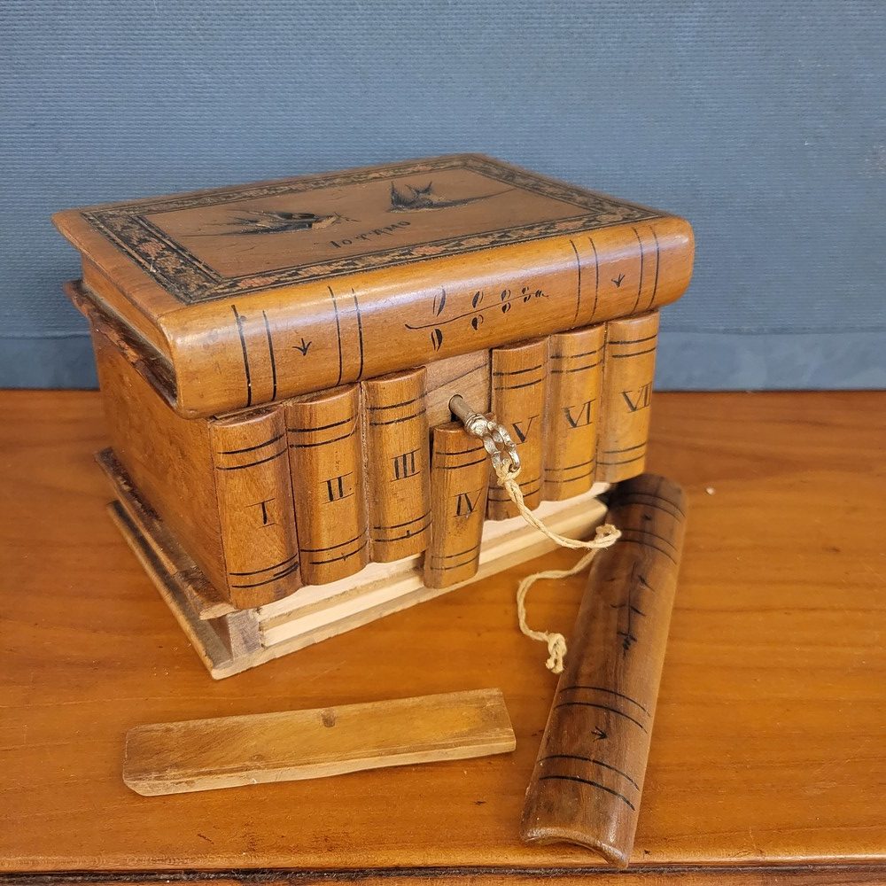 Boite à Secret, Décor Hirondelles