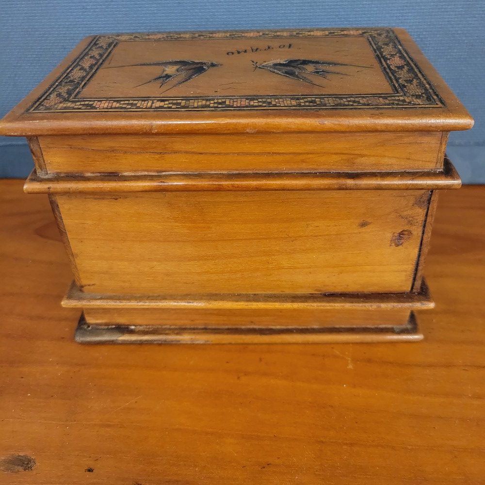 Boite à Secret, Décor Hirondelles