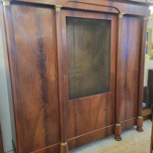 Bibliothèque 3 Portes Empire, époque XIXè