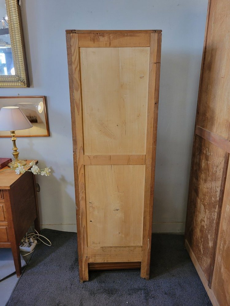 Classeur à Rideau, en chêne, Vintage