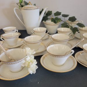 Service à Café Vintage Porcelaine de Vierzon