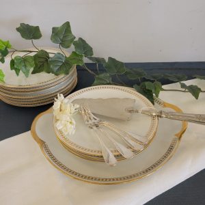 Service à Dessert Vintage Porcelaine de Vierzon