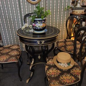 Guéridon et Chaises de Salon Napoléon III