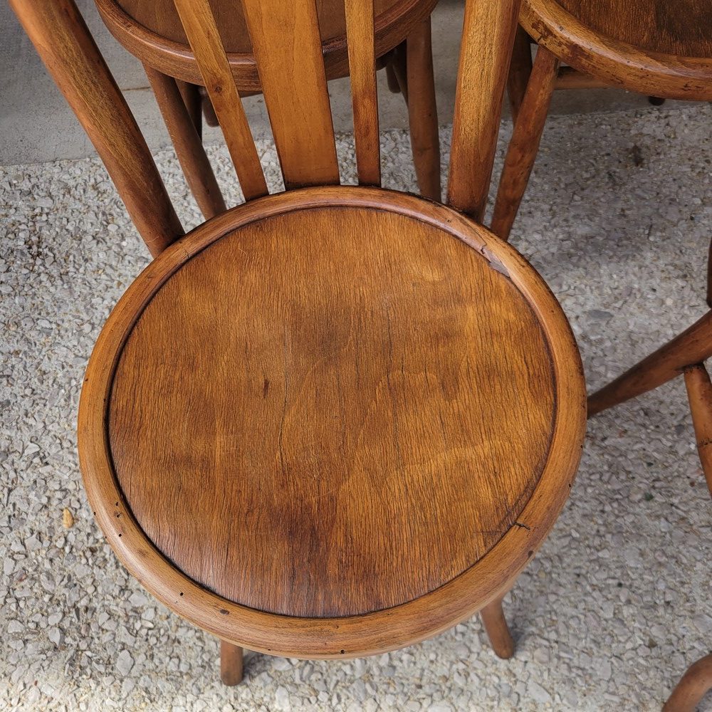12 Chaises Bistrot anciennes