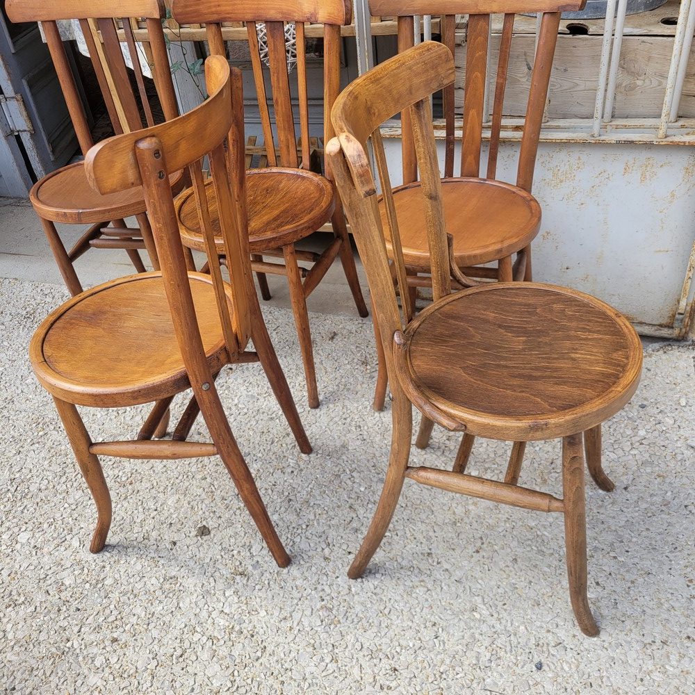 12 Chaises Bistrot anciennes