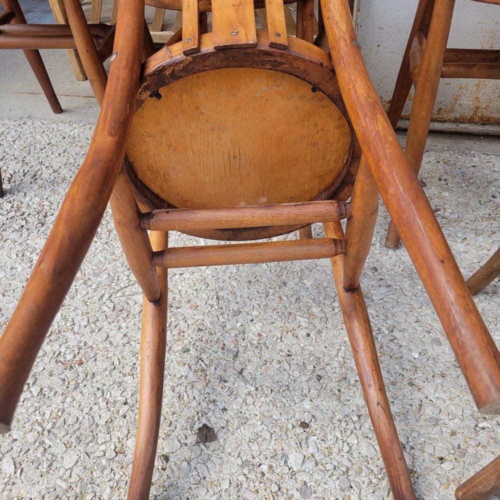 12 Chaises Bistrot anciennes