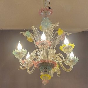 Lustre Murano en Couleurs