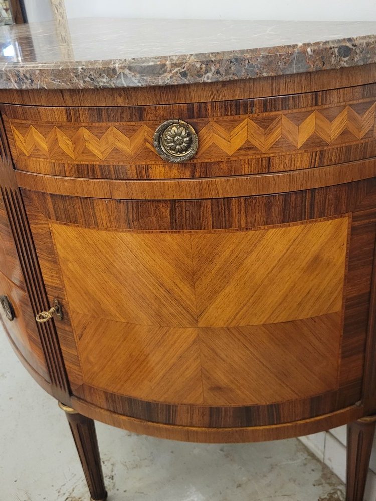 Commode Demi-Lune Louis XVI