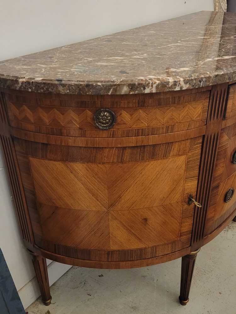 Commode Demi-Lune Louis XVI