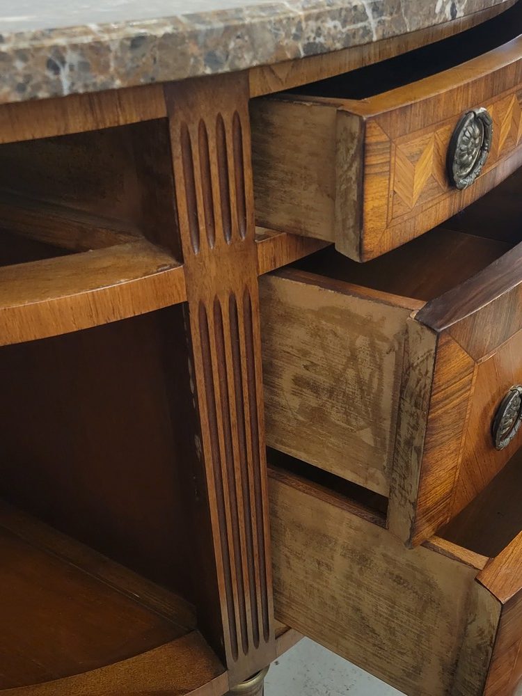 Commode Demi-Lune Louis XVI