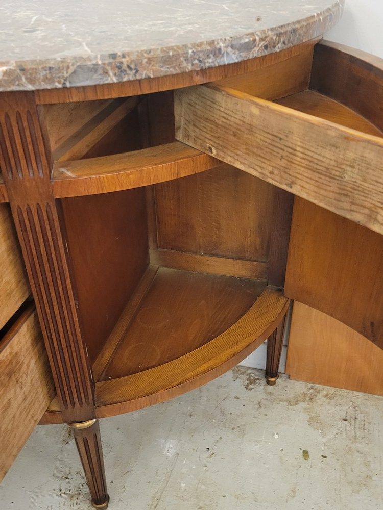 Commode Demi-Lune Louis XVI