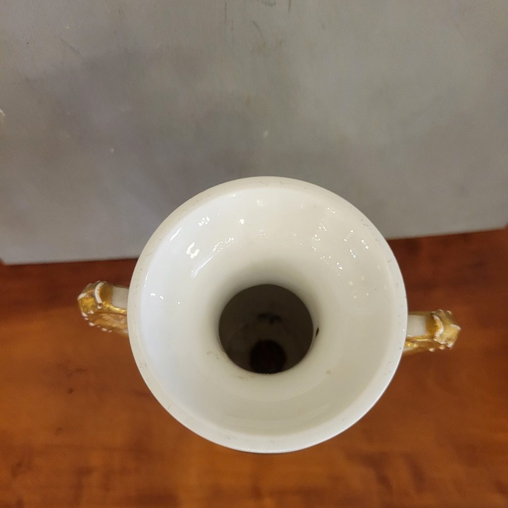 Petit Vase Médicis porcelaine de Paris