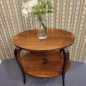 Guéridon Ovale Art-Déco