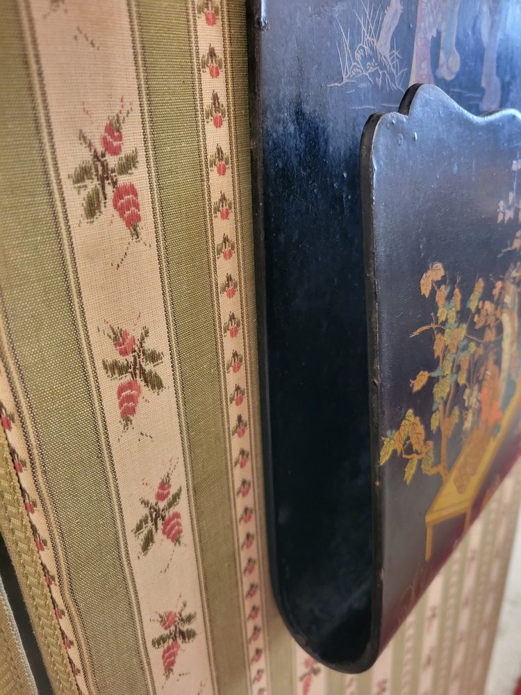 Porte-Lettres Napoléon III Carton Bouilli