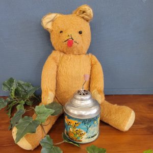 Ancien Ours Peluche articulé