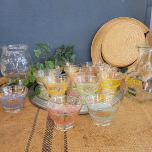 12 Coupes Vintage à dessert ou à glace