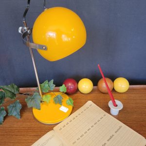 Lampe Eyeball Métal Orange
