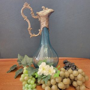 Aiguière Verre soufflé Bleu