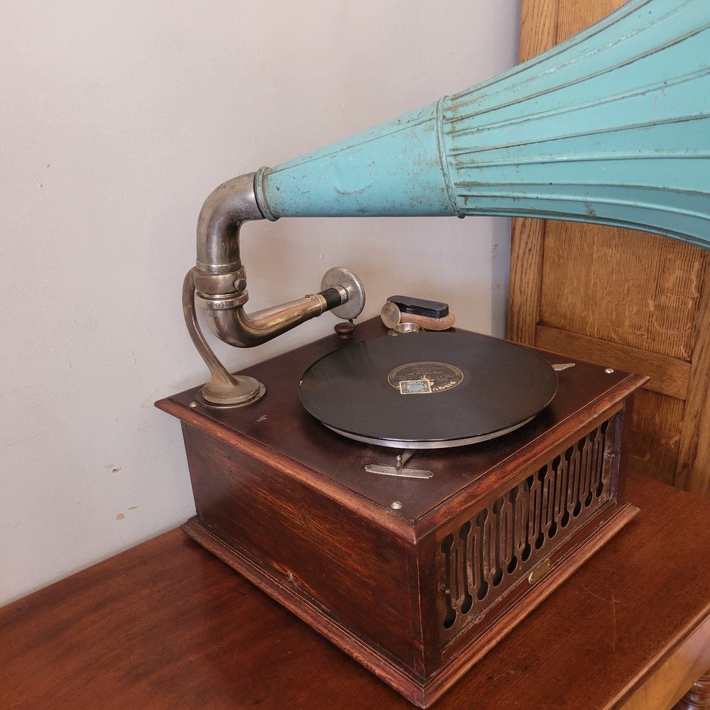 Phonographe à Pavillon Ancien Pathé
