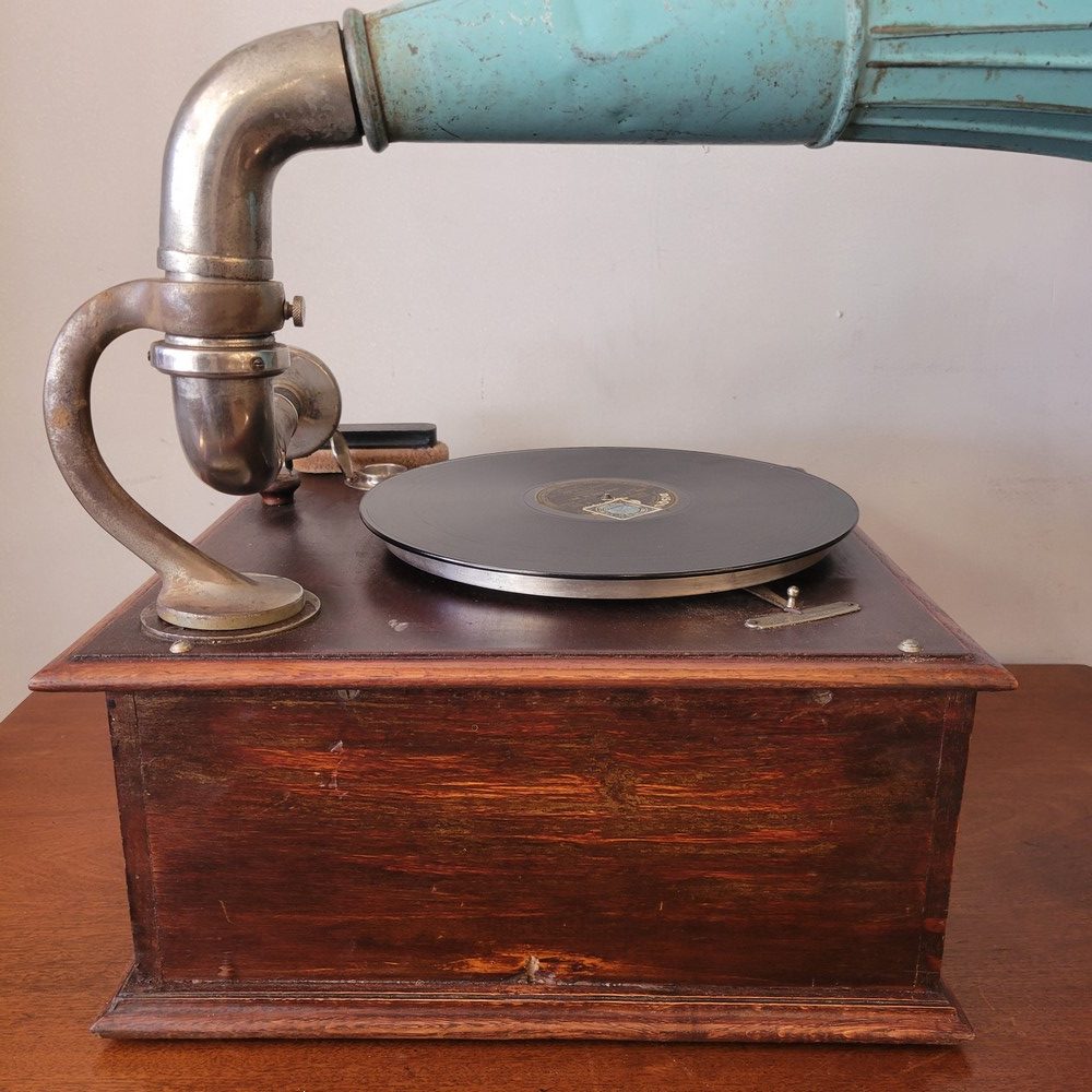 Phonographe à Pavillon Ancien Pathé