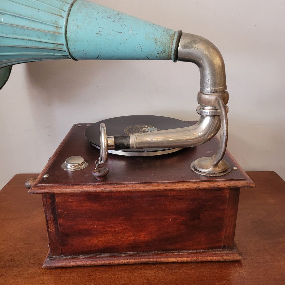 Phonographe à Pavillon Ancien Pathé
