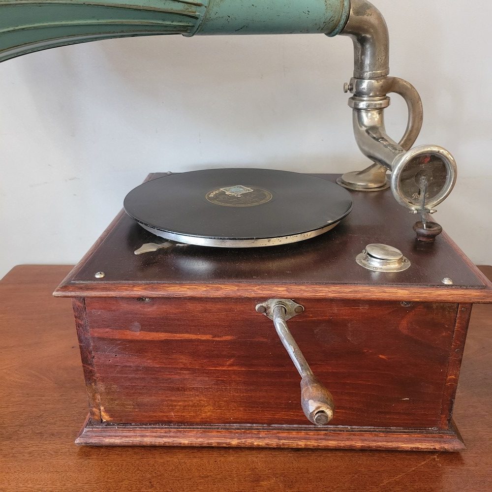 Phonographe à Pavillon Ancien Pathé