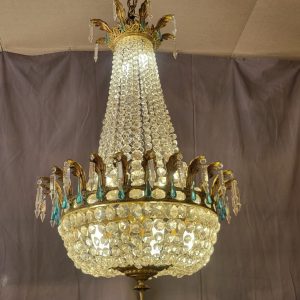 Grand Lustre Montgolfière Napoléon III