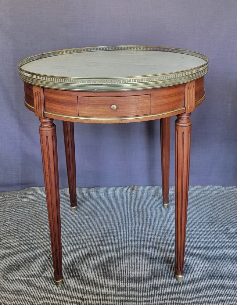 Guéridon Bouillotte Haut Style Louis XVI