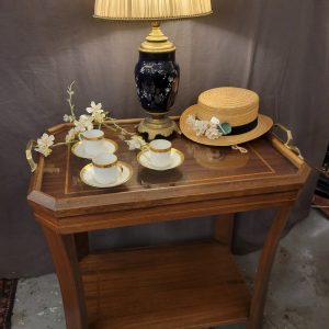 Desserte Art-Déco avec plateau amovible