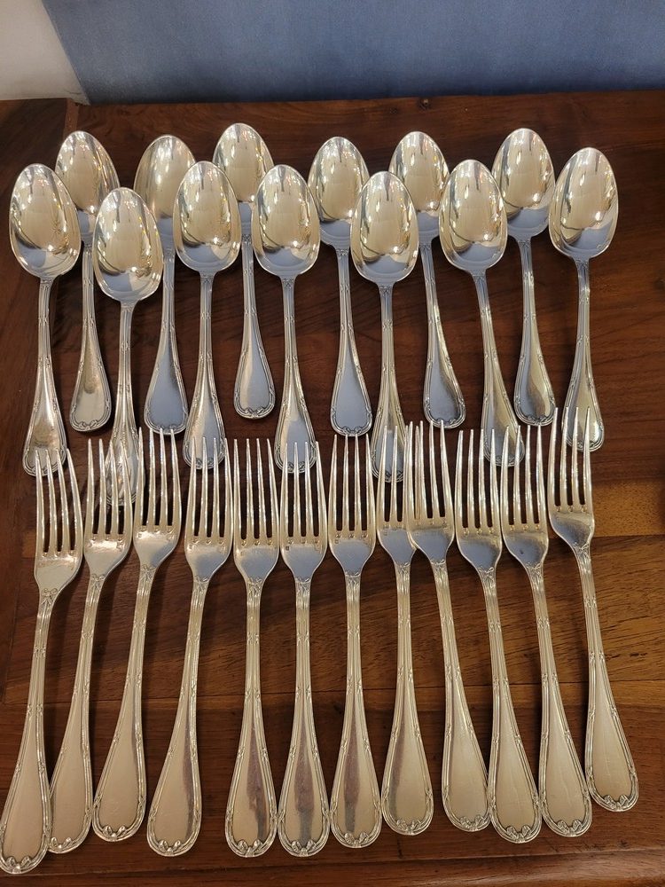 Ménagère Christofle Rubans Croisés