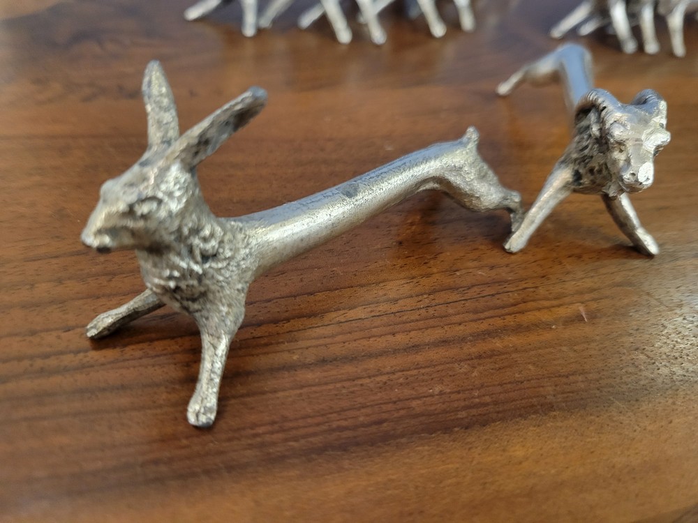 12 Porte-Couteaux Animaliers